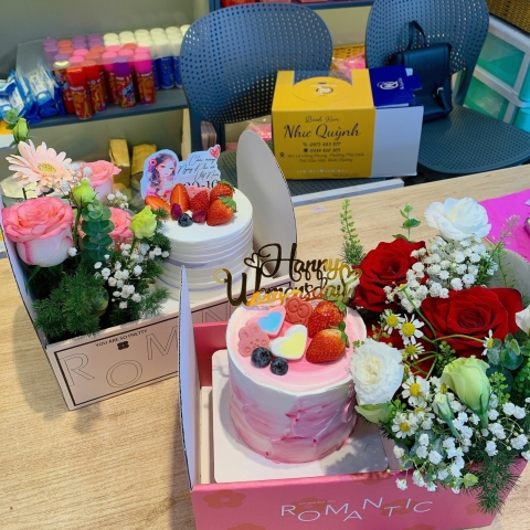 Mẫu bánh kem hot 8/3