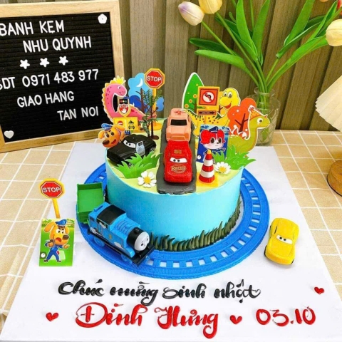 Mẫu bánh cho bé trai