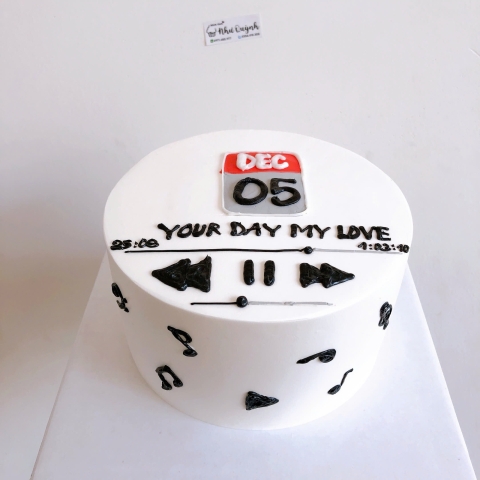 Mẫu bánh cho bé gái