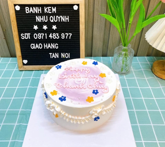 Những mẫu bánh cute tại tiệm Bánh Như Quỳnh