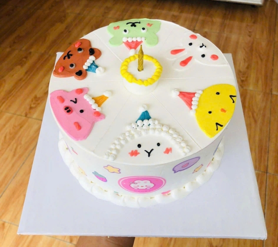 Bánh thôi nôi dễ thương cho bé 