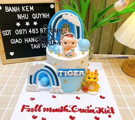 Bánh sinh nhật thôi nôi