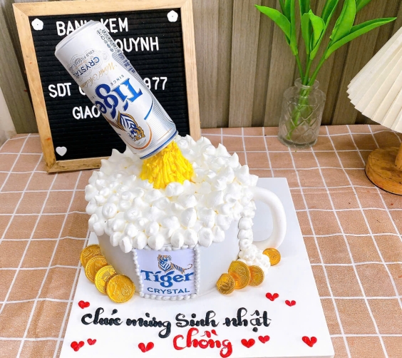 Bánh chúc mừng sinh nhật chồng 