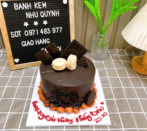 Bánh chúc mừng thầy giáo