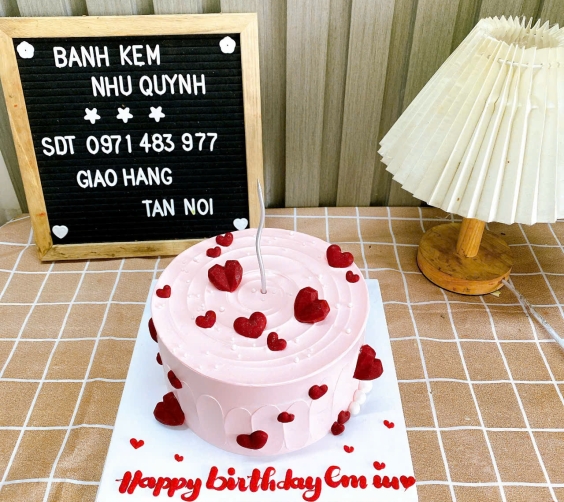 Bánh sinh nhật tình yêu