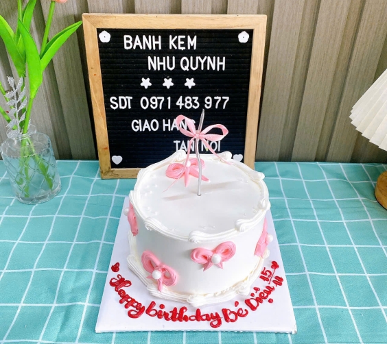 Bánh sinh nhật cho chị gái