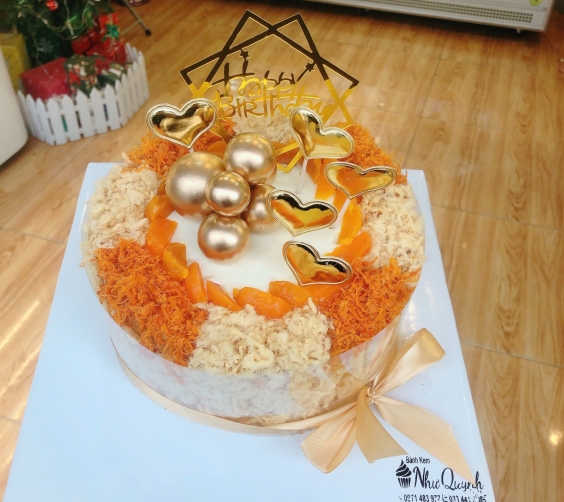 Bánh bông lan trứng muối 