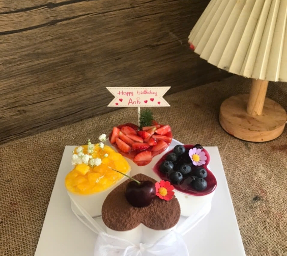 Bánh kem chúc mừng anh 