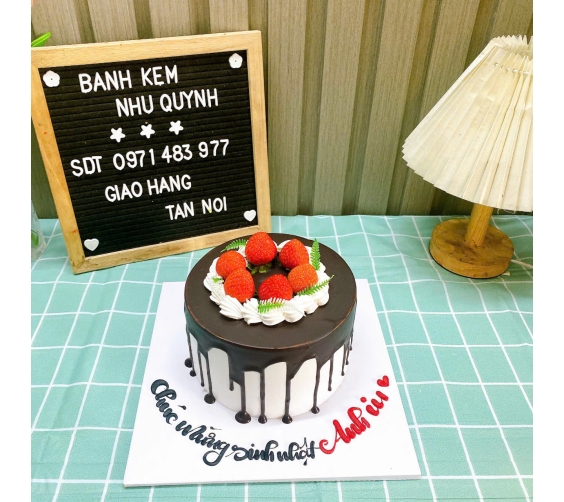 Bánh chúc mừng sinh nhật anh yêu 