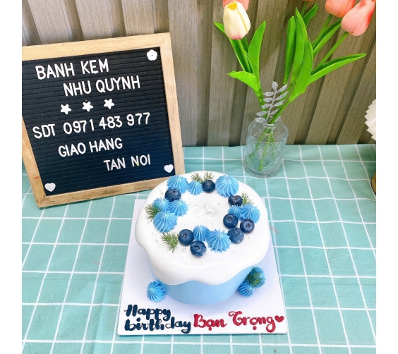 Bánh kem sinh nhật bạn thân 