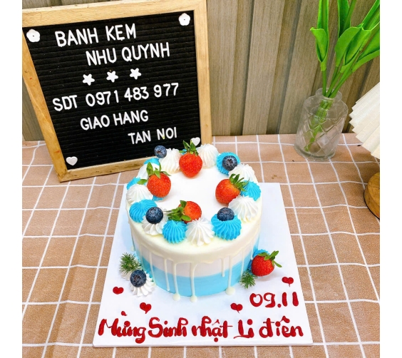 Bánh chúc mừng sinh nhật bạn thân