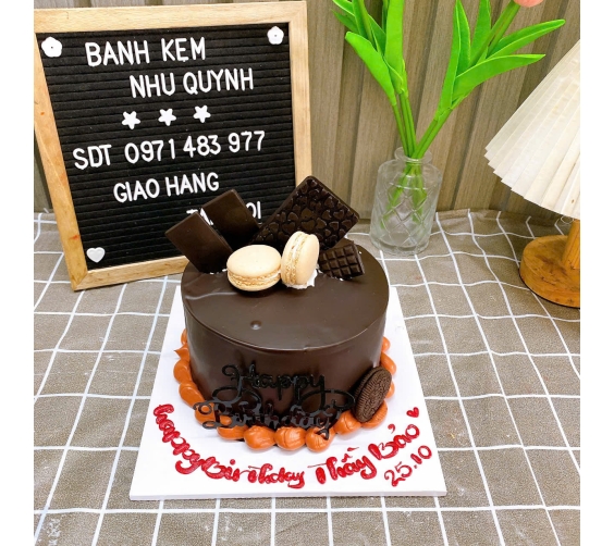 Bánh chúc mừng thầy giáo